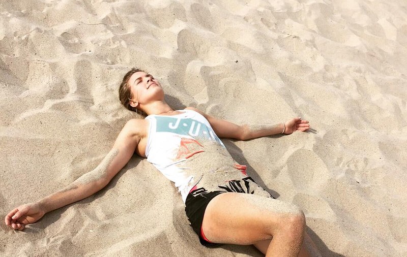 Eugenie Bouchard a dat în mintea copiilor și a fost în pericol să se accidenteze / VIDEO