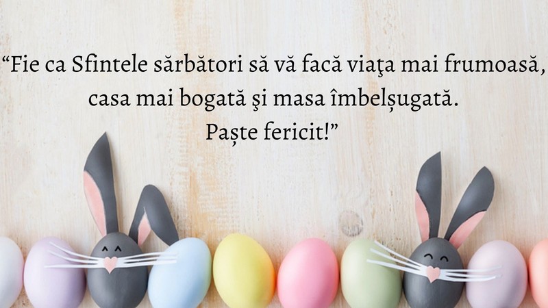 Felicitări și urări pentru Paștele catolic