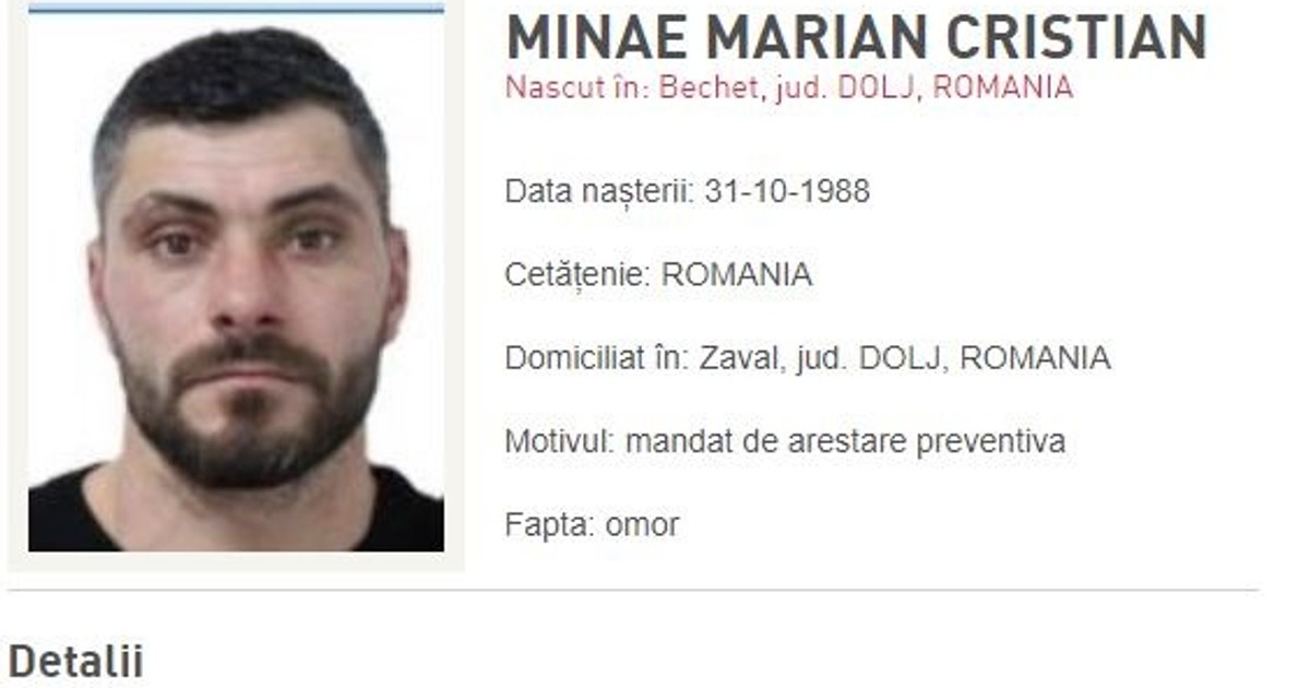 Marian Cristian Minae Foto Poliția Română