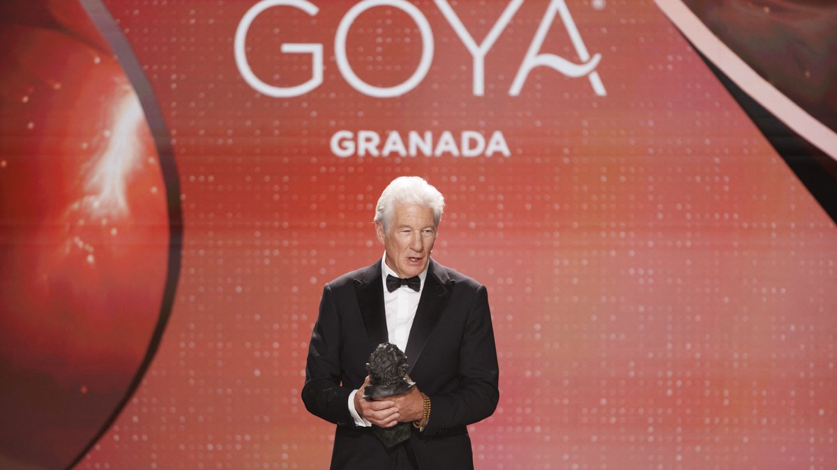 Richard Gere surprins în timpul decernării Premiilor Goya 2025 în Granada, Spania - 8 februarie 2025