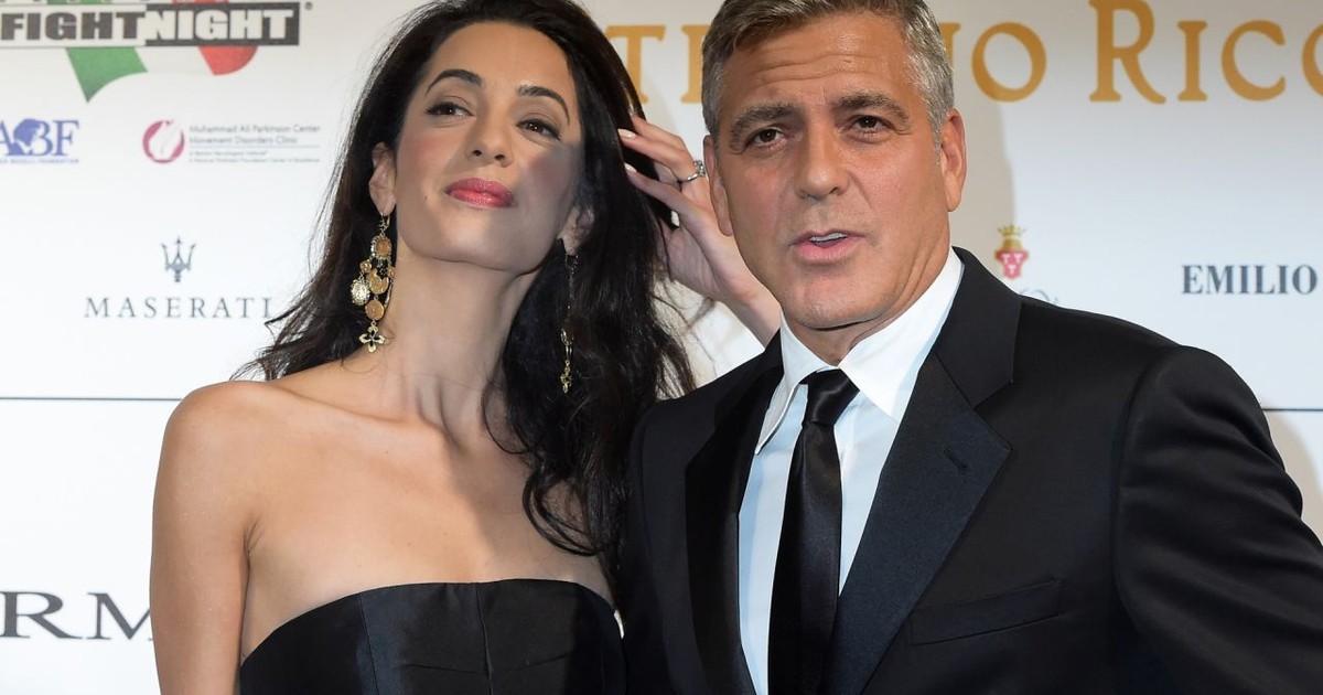 George și Amal Clooney și-au dus gemenii în Italia