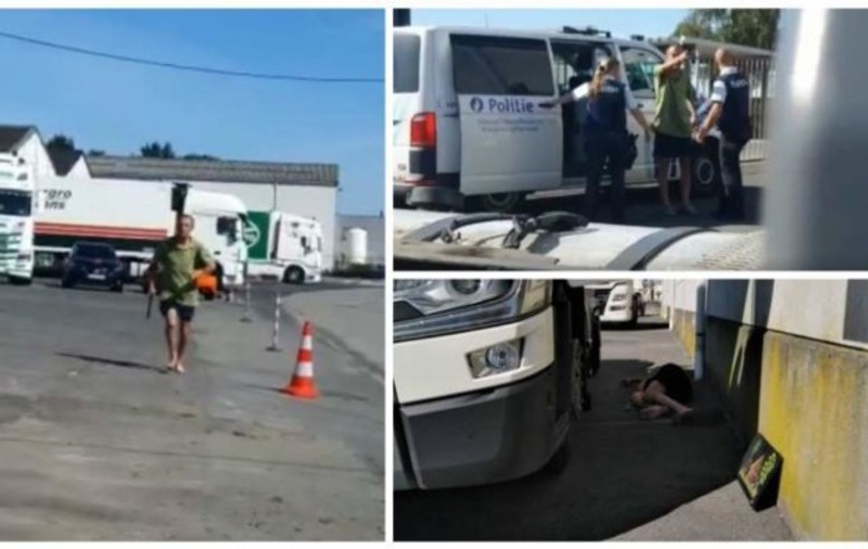 Un român înșelat de nevastă cu un ceh a făcut prăpăd într-o parcare din Belgia