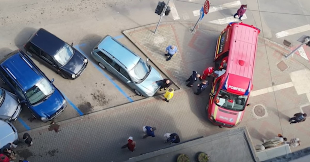 Accident Roman foto: Captură Video