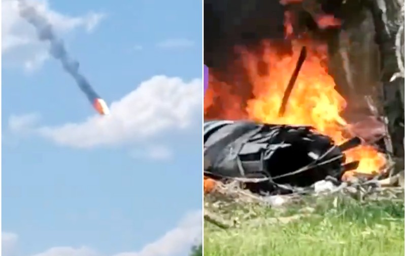 Cinci aeronave militare ale Moscovei, nu patru, au fost doborâte în regiunea rusă Briansk, spune un oficial ucrainean, care neagă orice implicare a Kievului
