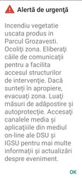Mesaj Ro-Alert după incendiul din Parcul Grozăvești
