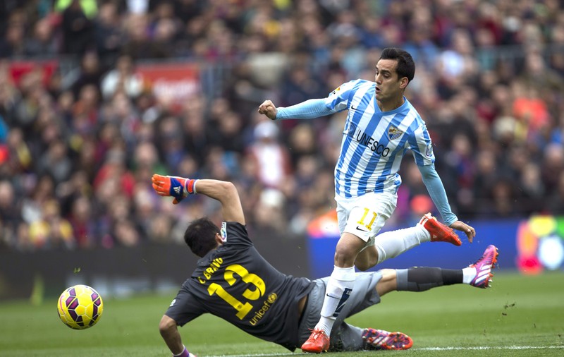 Dani Alves a greșit decisiv. Barcelona, învinsă de Malaga / VIDEO