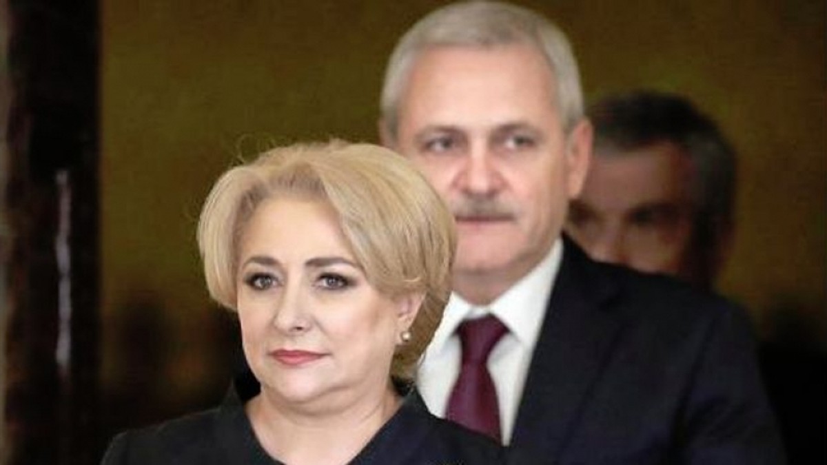 Viorica Dancila si Liviu Dragnea