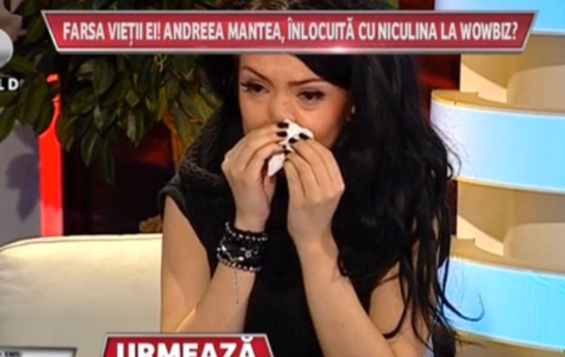 Andreea Mantea, DEVASTATĂ. Vezi CUM A PLÂNS când a crezut că va fi înlocuită de la EMISIUNEA pe care o PREZINTĂ