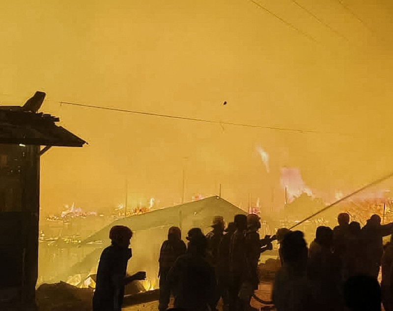 1.000 de case au ars până la temelie și 5.000 de oameni au rămas fără adăpost, în urma unui incendiu masiv în Filipine