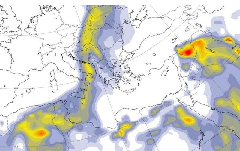 Un nou praf saharian deasupra României, în acest weekend, până luni la amiază