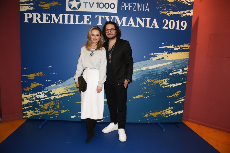 Florin Dumitrescu și soția lui