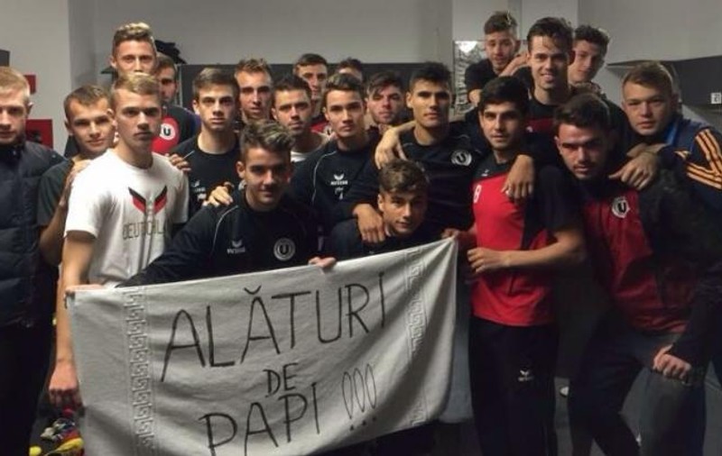 Demis după ce a bătut liderul, antrenorul Marius Popescu e susținut de jucătorii lui ”U” Cluj