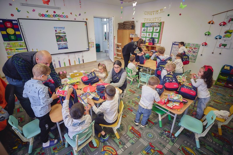 Grădinițe din comunități vulnerabile