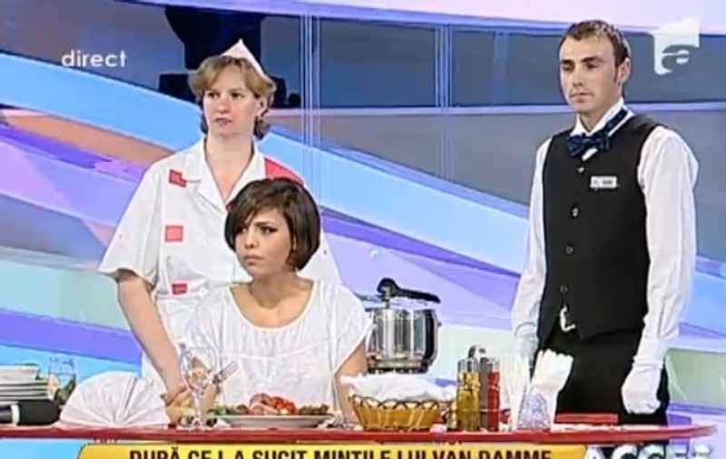 Andreea Popescu vrea să mănânce încontinuu, timp de două ore