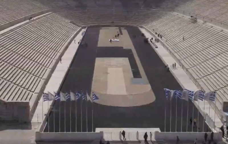 Grecia a înmânat flacăra olimpică Japoniei într-o ceremonie fără spectatori