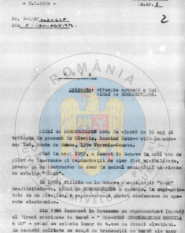 Ce scria Securitatea despre veniturile Regelui Mihai în exil: „Este considerat unul dintre cei mai săraci regi”. Unde muncea și cu cât trăia pe lună