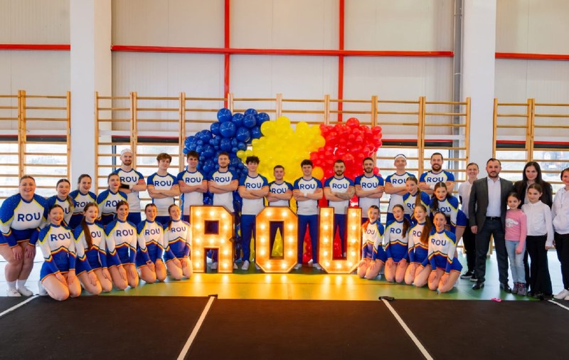 Echipa României de cheerleading, din care fac parte 22 de tineri din Cluj, în top 10 cele mai bune din lume: „Fără să avem echipamentele și sălile lor”