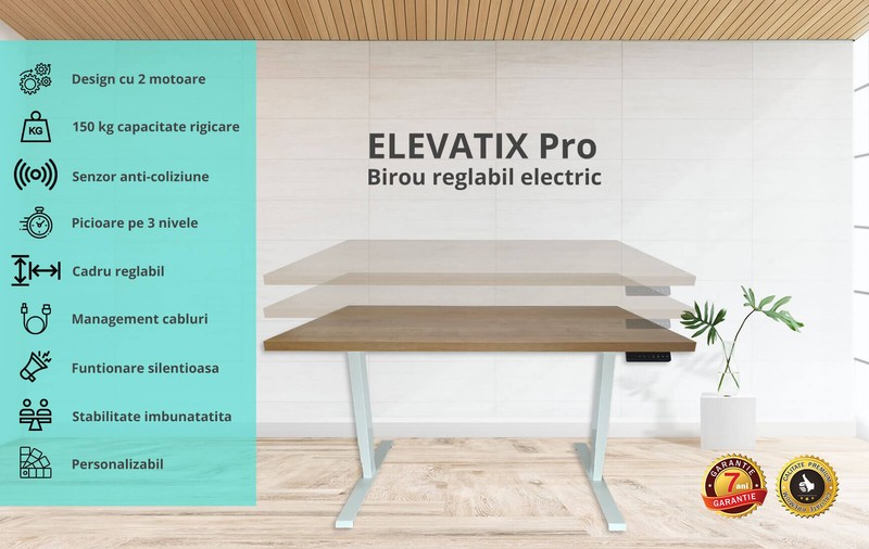 Importanța Folosirii unui Birou Reglabil Electric pe Înălțime