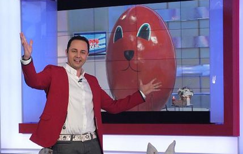 Cătălin Măruţă se ţine de farse şi de Paşte