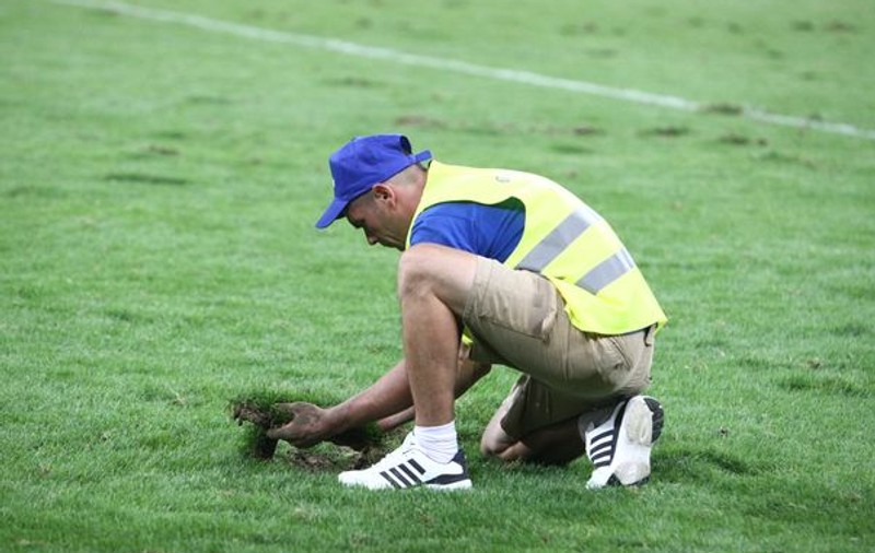 Au început lucrările de înlocuire a gazonului de pe Naţional Arena