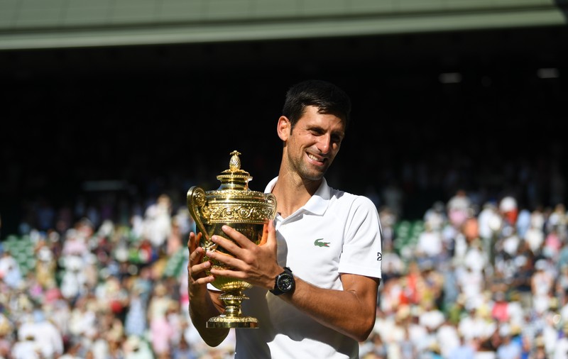 Djokovici - Anderson, în finala masculină de la Wimbledon: 6-2, 6-2, 7-6. ”Nole” s-a impus pe iarba londoneză