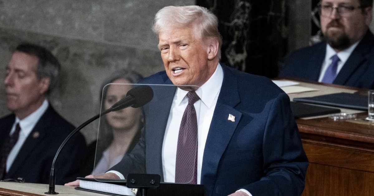 Președintele Donald Trump se adresează Congresului, 3 martie 2025 Foto: Profimedia Images
