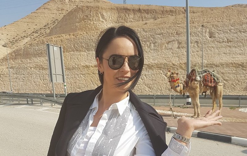 Andreea Marin a plecat în Israel. Imaginea care i-a emoționat pe fani. “Isus își sprijinea mâna…”
