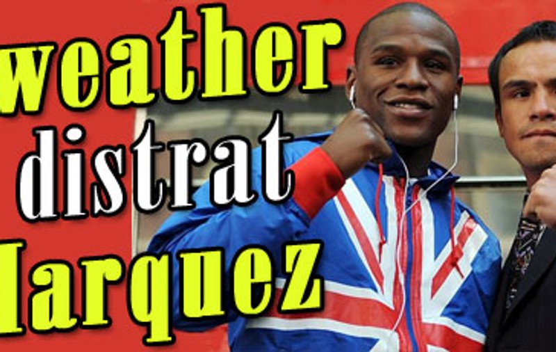 Mayweather s-a distrat cu Marquez 