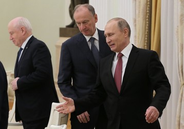 Patrușev, mereu în umbra lui Putin | Foto: EPA