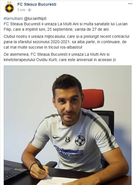Anunțul conducerii de la FCSB
