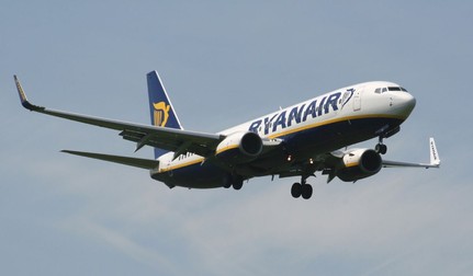 Avion Ryanair. Imagine cu caracter ilustrativ. Foto: Profimedia images