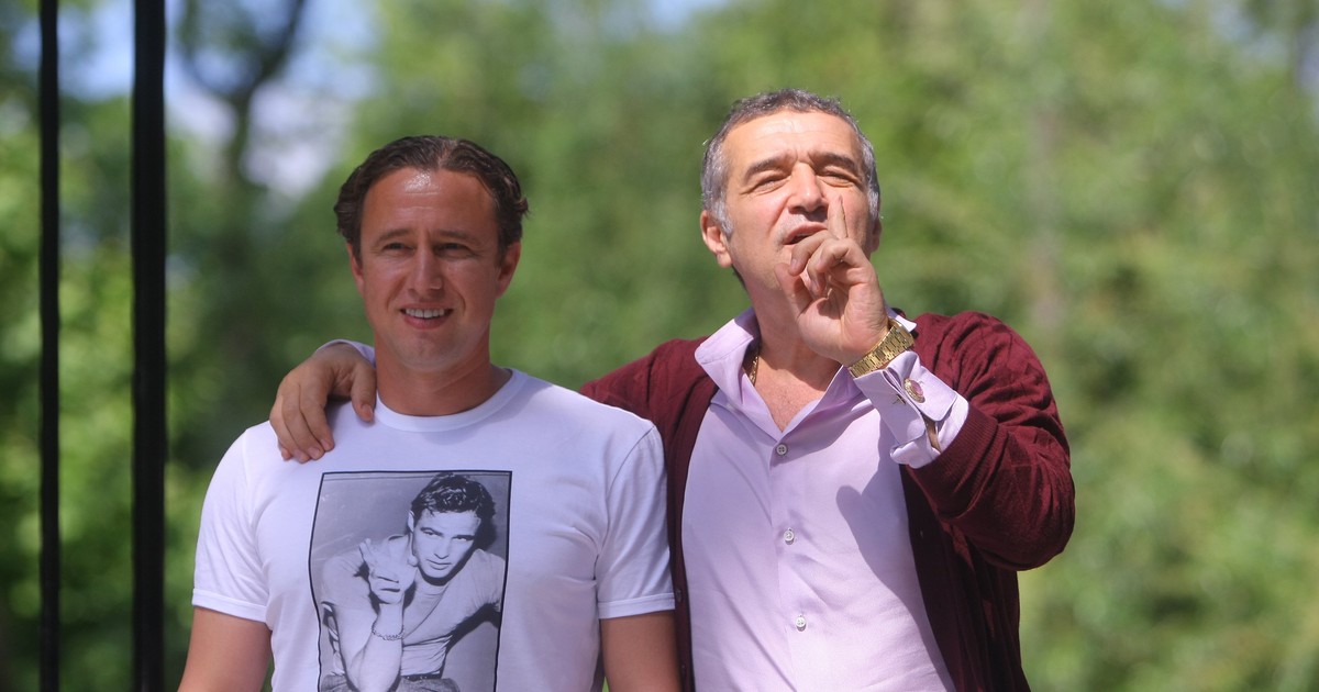 Laurențiu Reghecampf și Gigi Becali