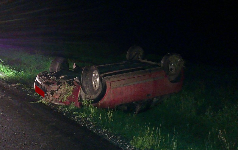 Accident cumplit în Buzău. A murit ars de viu în propria mașină