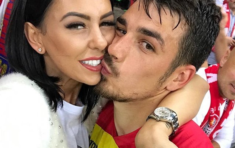 Sergiu Hanca va fi tătic. Fundașul dinamovist i-a dedicat soției însărcinate ”dubla” reușită cu Gaz Metan / GALERIE FOTO