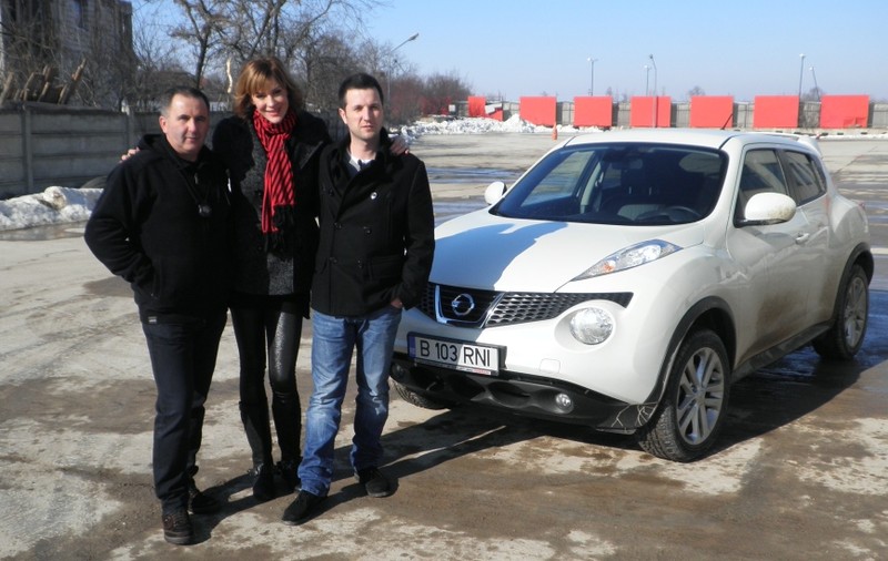 Andi Moisescu se răstoarnă cu maşina la Pro Motor