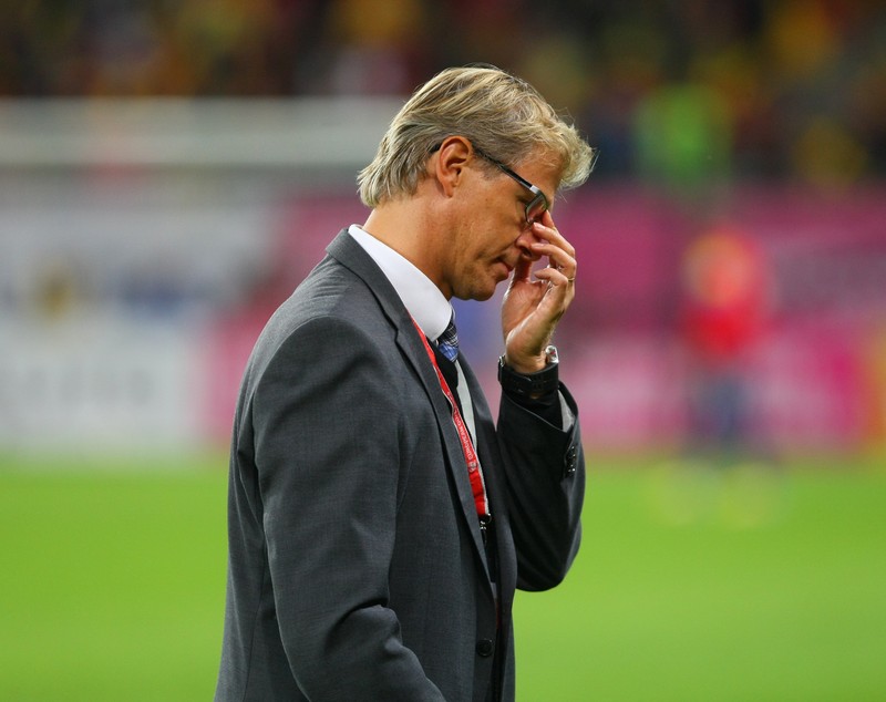 PRELIMINARIILE EURO 2016 / Declarații după România - Finlanda 1-1.^Anghel Iordănescu: ”Era nedrept să nu câștigăm. Îmi cer scuze fanilor! Reacția lor, de a ne huidui, a fost una firească”! GALERIE FOTO