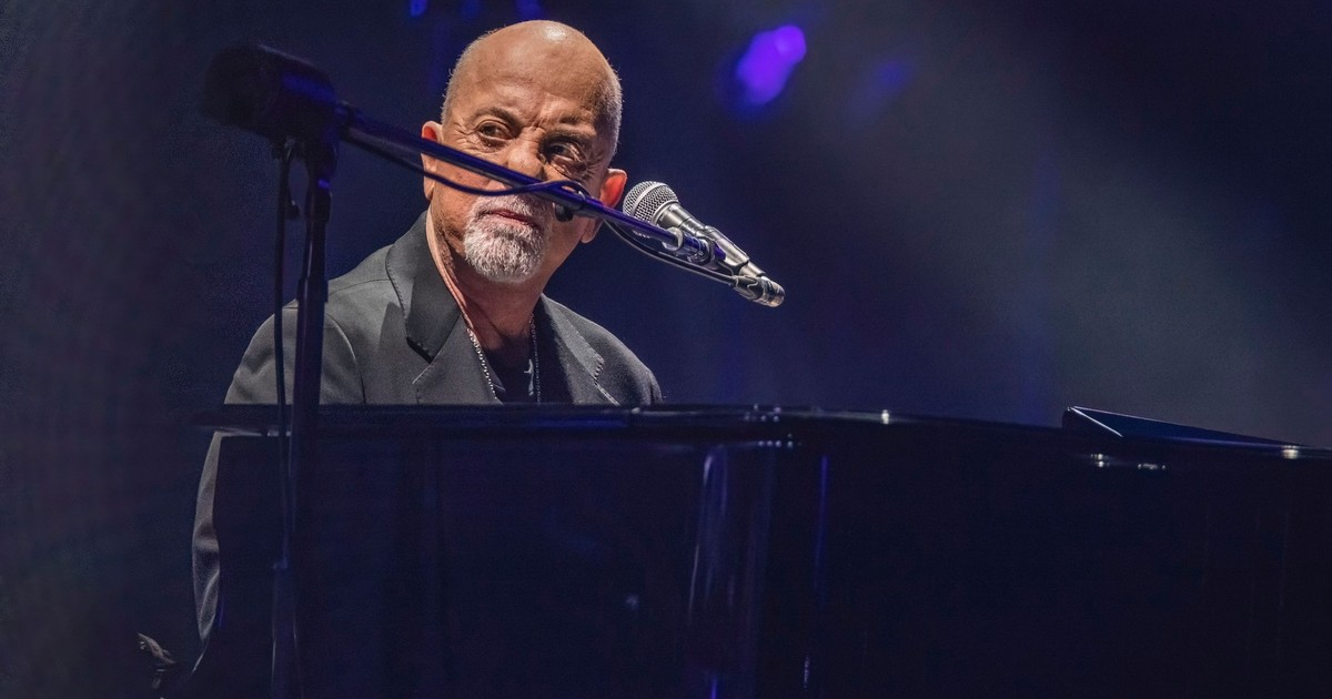 Billy Joel surprins în timpul unui concert în Indiana, pe 8 februarie 2025