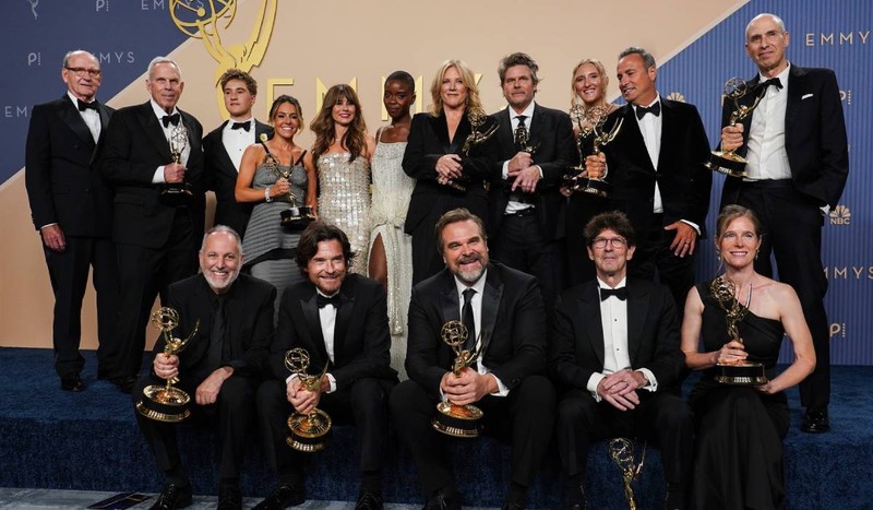 „DTF St. Louis” a primit premiul pentru cel mai remarcabil serial limitat sau antologic în cadrul celei de-a 78-a ediții a Premiilor Emmy. Sursă foto: Profimedia Images