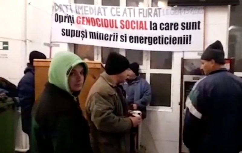 Minerii din Gorj amenință cu greva generală. Lider sindical: „Murim în jur de 60-70 pe an la locul de muncă”