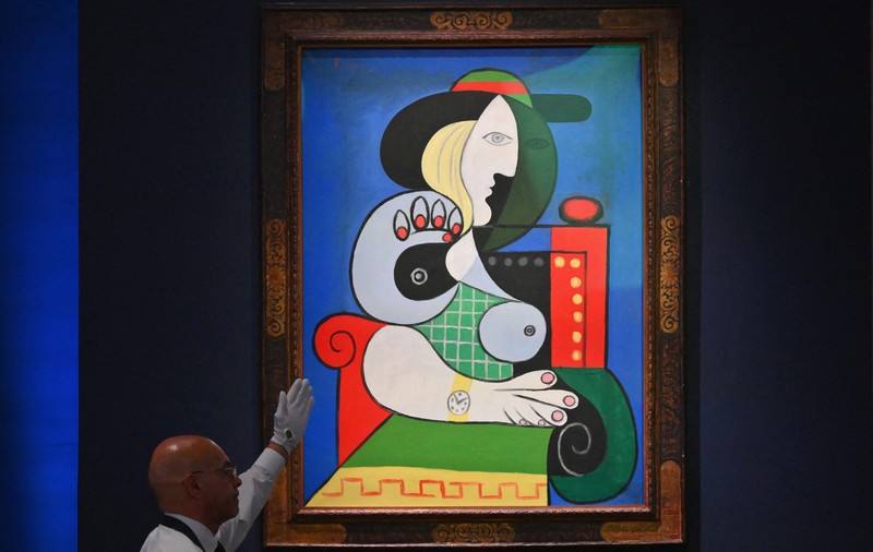 Suma cu care a fost vândut tabloul „Femme a la montre” al lui Picasso la licitație. A devenit a doua cea mai scumpă pictură a artistului spaniol