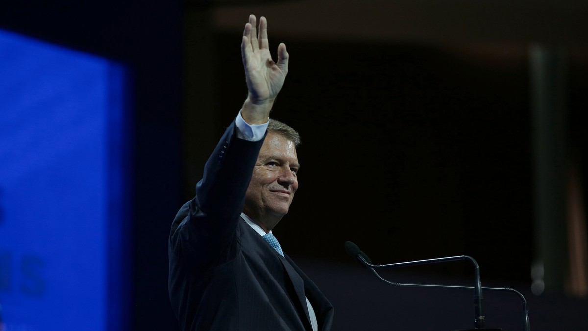 Klaus Iohannis, la Consiliul Național al PNL