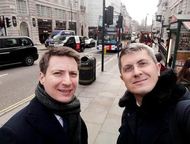 Andrei Caramitru și Dan Barna