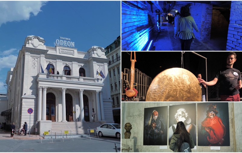 VIDEO/ La plimbare prin ”buzunarele” Teatrului Odeon. Spectatorii au avut acces în tunelurile secrete ale instituției fondate în 1946! Atunci se numea Teatrul Muncitoresc CFR Giulești