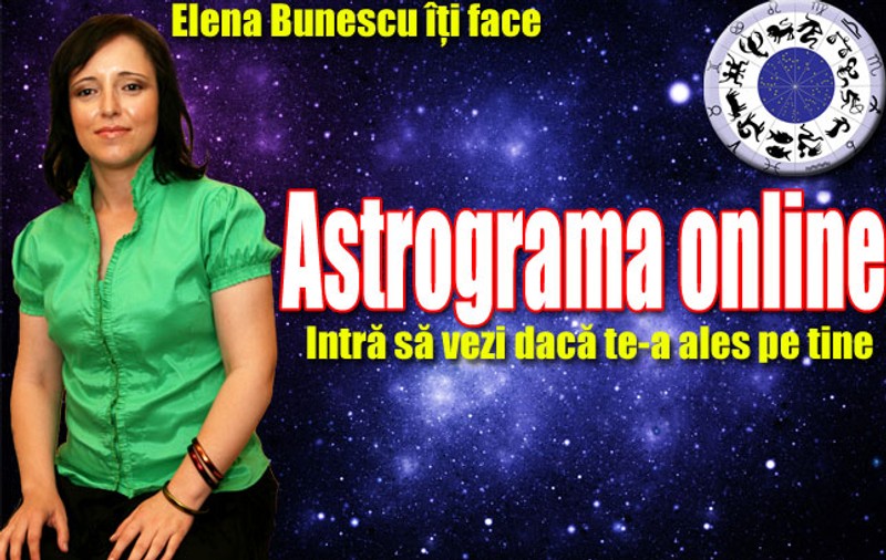 Elena Bunescu îţi face astrograma online!