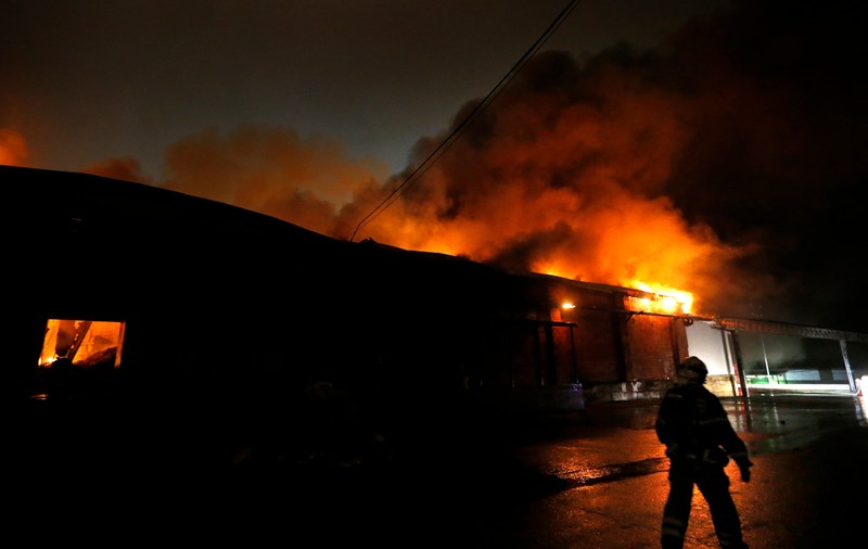 Opt pompieri au murit la Moscova, după ce au intervenit să stingă un incendiu puternic | FOTO