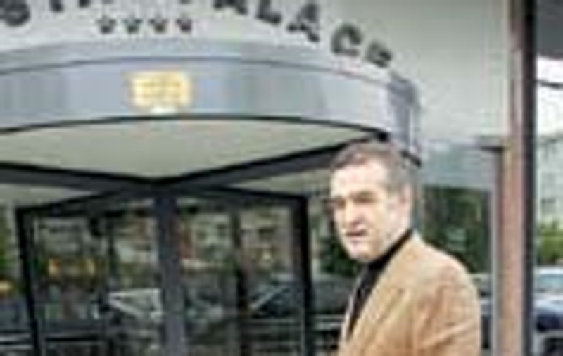Gigi Becali a alergat dupa Gloria! 