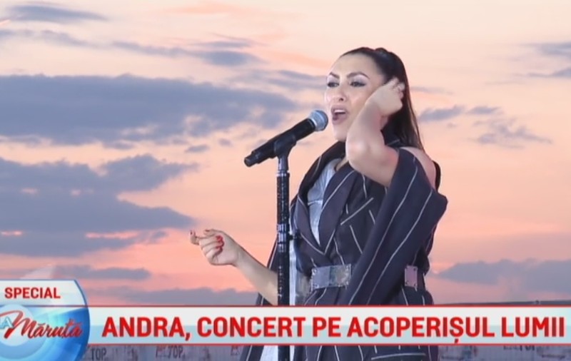 Ritualul Andrei înainte de fiecare concert. Face asta de ani de zile