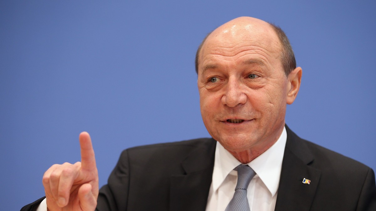 Traian Băsescu. Foto: Getty Images.