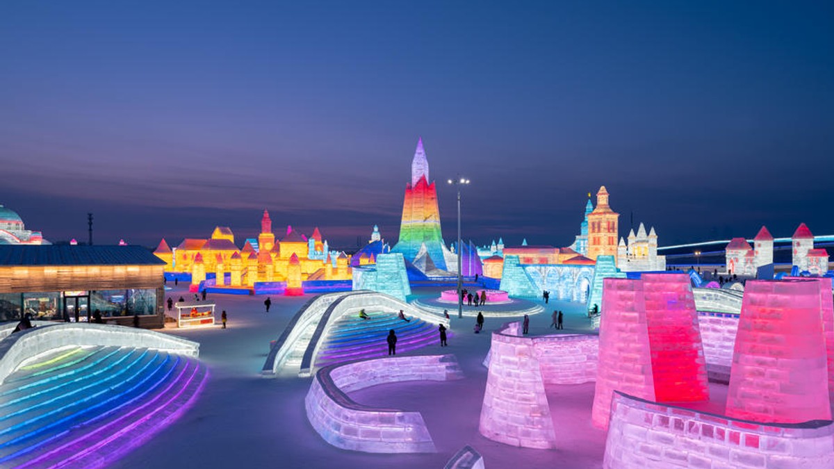 Ice and Snow Festival, Harbin, China