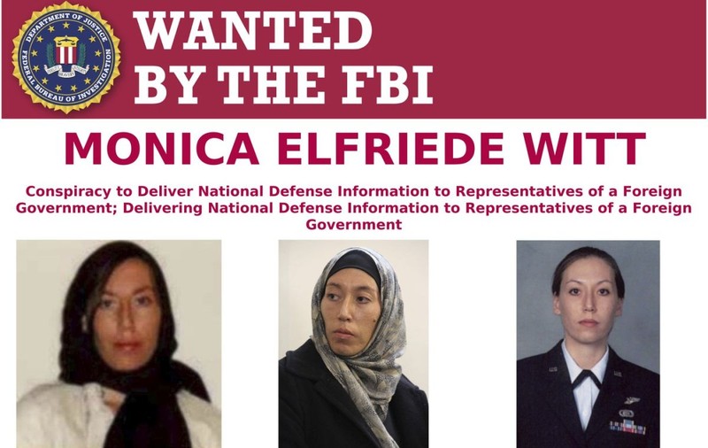 FBI oferă o recompensă de 200.000 de dolari pentru prinderea fostei agente Monica Witt, acuzată de spionaj pentru Iran
